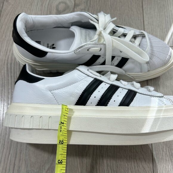 Adidas Originals x Beyoncé Superstar Womens Platform Trainers Sneakers - Picture 11 of 12